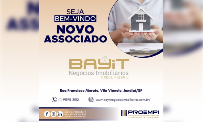 Artigo PROEMPI dá boas vindas a Bayit Negócios Imobiliários